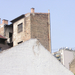 Budapest, Corvin-Szigony régi házak bontása