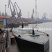 A Leitha/Lajta monitor újjáépítése a révkomáromi hajógyárban