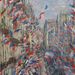 Claude Monet, La rue Montorgueil, fete du 30 juin 1878