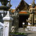 Bangkok templom udvara