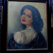 Ismeretlen szerző- Női portré olaj-vászon  40x50