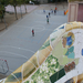 focipálya Güell Park Barcelona