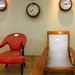 Shimla - Vasúti Múzeum - régi várótermi székek