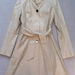 90924C-8C  D&G BEIGE COTTON DUSTCOAT SIZE 2 4 6 PRICE USD51