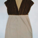 90807A-07 PRADA BEIGE VELOUR&WOOL COTTON DRESS SIZE 2 4 6 PRICE 