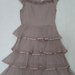 90714B-19A CHANEL DARK PINK SILK DRESS SIZE 2 4 6 PRICE USD 45[1