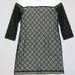 90802A-36  CHANEL BLACK SOFT TENNIS&COTTON DRESS SIZE 2 4 6  PRI