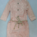 90923A-23A CHANEL PINK POLYESTER DRESS SIZE 2 4 6 PRICE USD 40