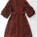 90924A-20  CHANEL RED LACE&POLYESTER DRESS SIZE 2 4 6 (BACK) PRI