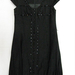 91009B-39  CHANEL BLACK WOOL DRESS SIZE 2 4 6 PRICE USD58