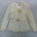 91013A-25   CHANEL  WOOL JACKET SIZE 2 4 6PRICE USD49