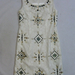 91017A-04  CHANEL WHITE WOOL&COTTON DRESS SIZE 2 4 6 PRICE USD57