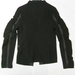 91014A-04  CK BLACK TERYLENE COAT SIZE 2 4 6(BACK) PRICE USD45