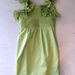 90806B-24 MIUMIU GREEN COTTON DRESS SIZE 2 4 6 PRICE USD 45[1]