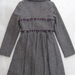 90926B-17A MOSCHINO PURPLE  WOOL&COTTON DUSTCOAT SIZE 36 38 40 (