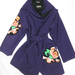 91010A-38B  LV PURPLE WOOL&COTTON  COAT SIZE 2 4 6 PRICE USD49