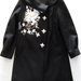 90923B-6 ANNASUI BLACK WOOL JACKET SIZE 2 4 6 PRICE USD 54