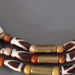 B78 bone  wood and brass 3-strand close up