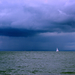 Rain and sailing boat;  Eső és vitorlásEső-és-vitorlás